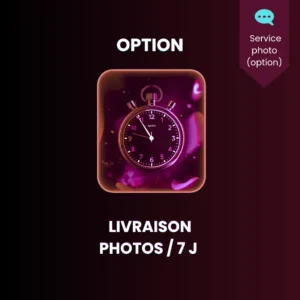livraison photos sous 7 jours