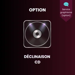 option déclinaison CD
